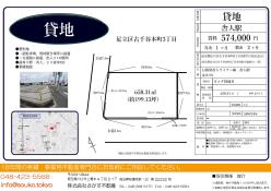 貸地 - 東京都足立区古千谷本町3丁目５－７