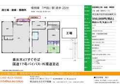 工場 - 埼玉県戸田市笹目南町２５