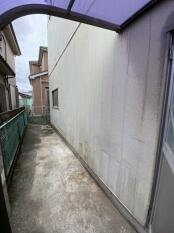 建物外周と通路