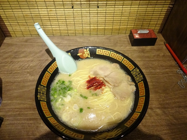寒い時はラーメン食べたくなるよね？　一蘭 東大宮店
