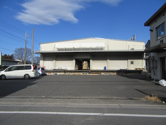 【吉野町工業団地　高床式倉庫】さいたま市北区吉野町　事務所付き倉庫