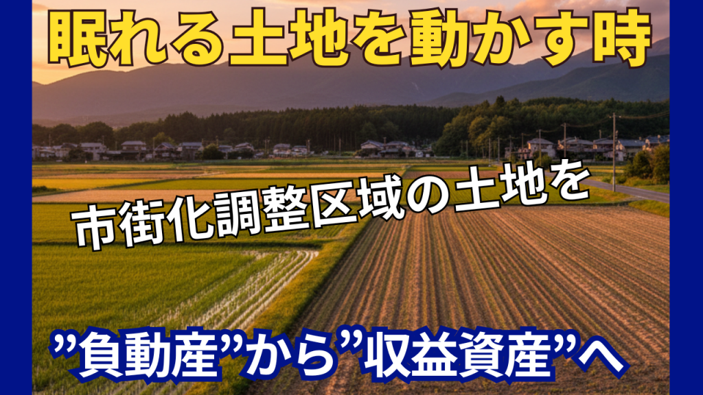 調整区域の不動産再生はお任せください！制限の多い土地を収益に変える活用戦略